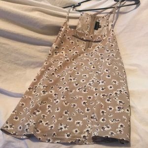 Spaghetti string blouse